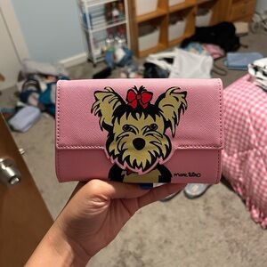 Marc Tetro Pink Dog Wallet